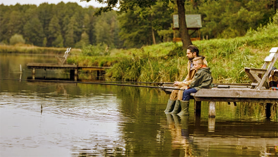 Fishing in Karelia. Source: Depositphotos
