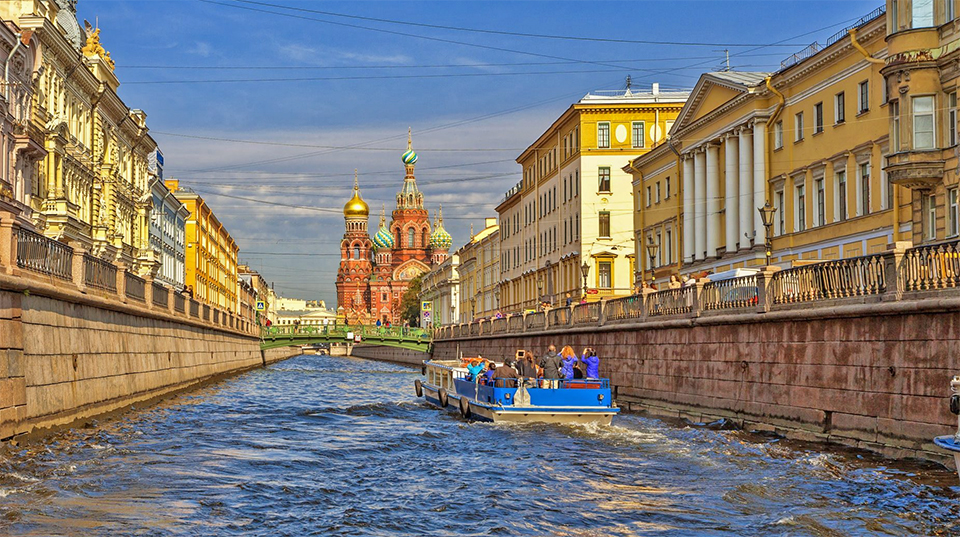Canal boat tour